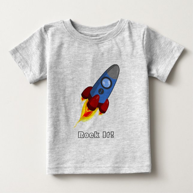 Rocket/roche il T-shirt (infantile) (Devant)