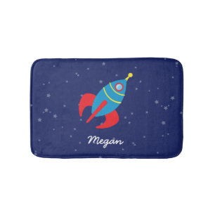 Rocket-Schiff im Raum Badematte