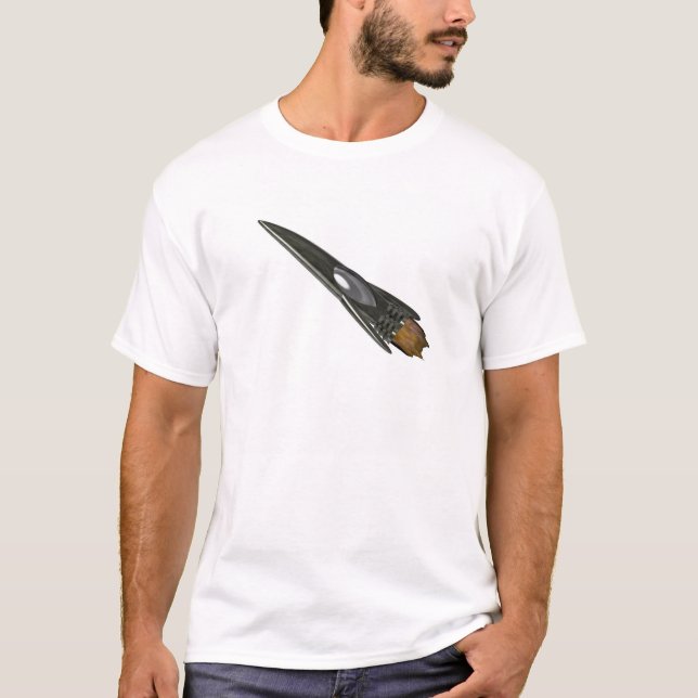 Rocket-Schiff T-Shirt (Vorderseite)