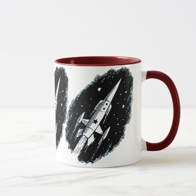 Rocket-Schiff X-11 Tasse (Rechts)