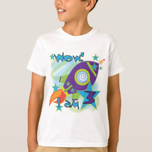 Rocket Ship 3e Anniversaire T-shirts et cadeaux