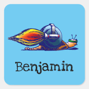 Rocket Snail Aufkleber