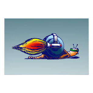 Rocket Snail Fotodruck