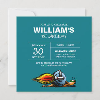 Rocket Snail's Speed ​​Adventure Einladung