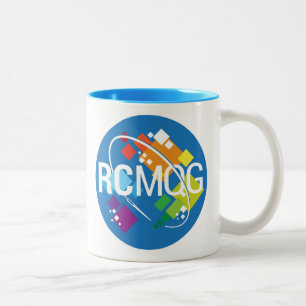 Rocket-Stadt-moderne Zweifarbige Tasse