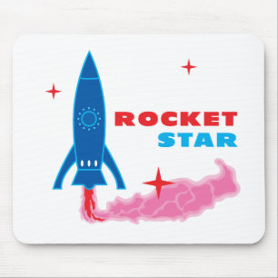 Rocket Star Mousepad