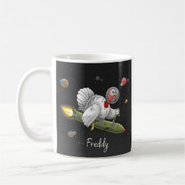 Rocket Turkey's Space Journey Kaffeetasse