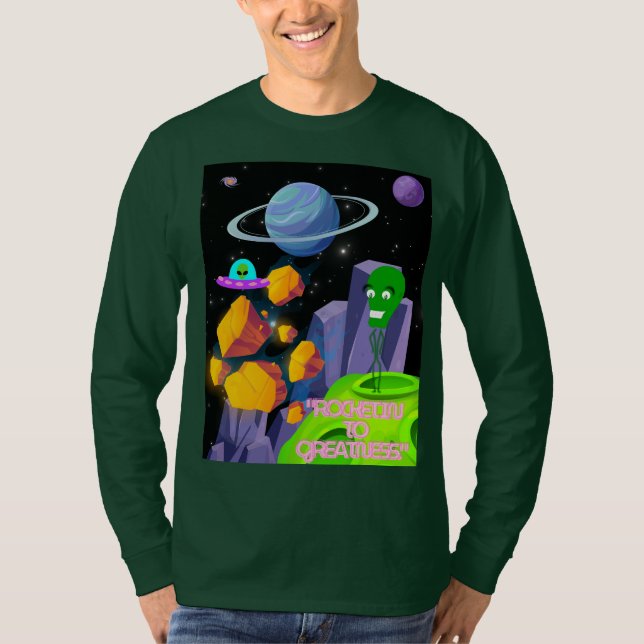 ROCKETING TO GREATNESS T-Shirt (Vorderseite)