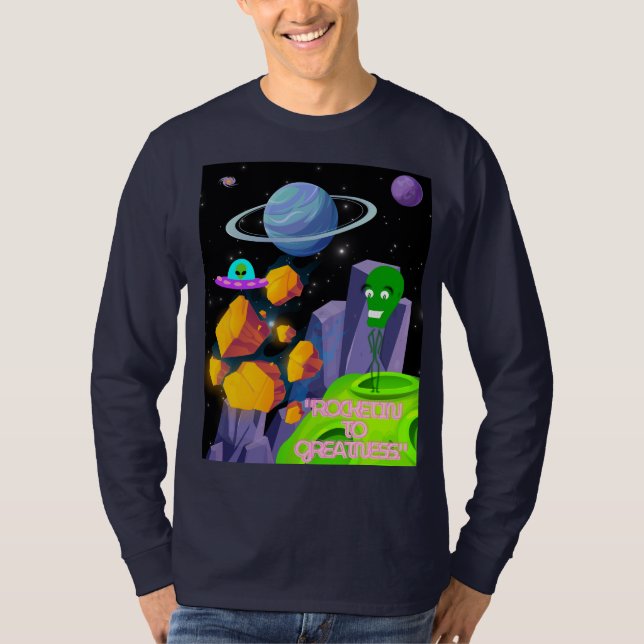 ROCKETING TO GREATNESS T-Shirt (Vorderseite)