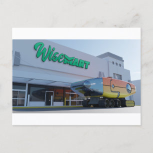 RocketLodge 3D WiseMart - Carte postale