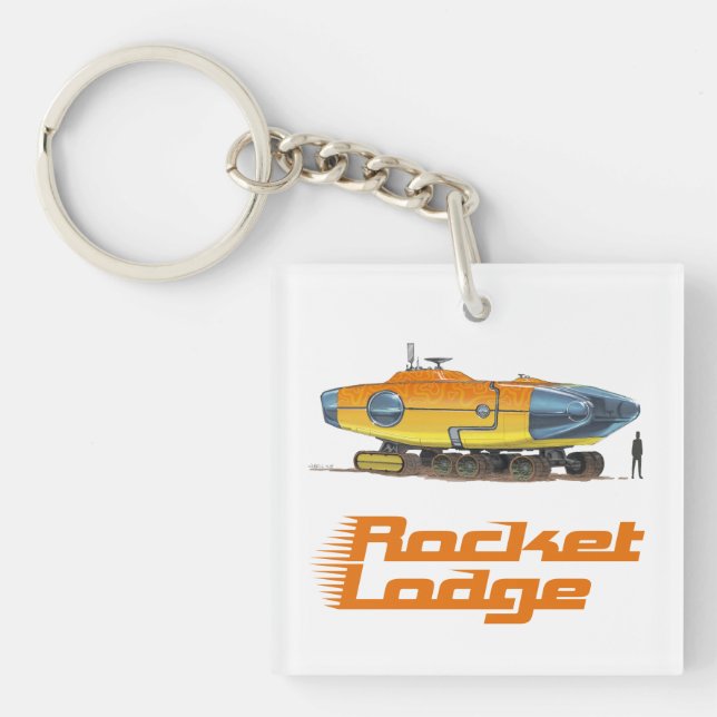 RocketLodge - Porte - clé (Devant)
