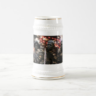 Rockets-Rot-greller Glanz Bierglas