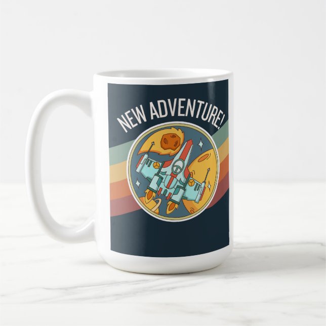 ROCKETSCHAFT KAFFEETASSE (Links)