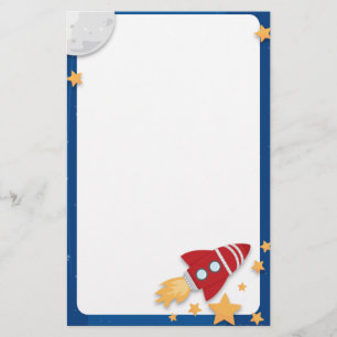 Rocketship Briefpapier