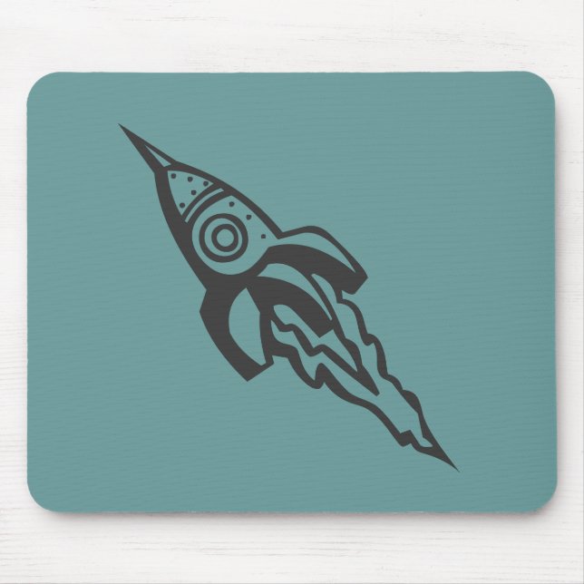 rocketship mousepad (Vorne)