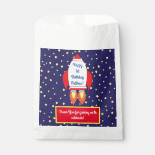 Rocketship Weltraumjunge Niedlich Geschenktütchen