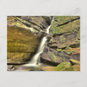 Rockfälle, Hügel, Ohio Postkarte