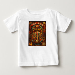 RockFest Skull & Crossbones T - Shirt. Baby T-shirt