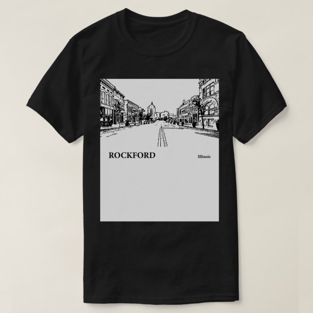 Rockford Illinois TShirt 2 (Design vorne)