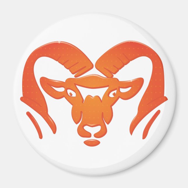 Rockford Rams #4 Magnet (Vorne)