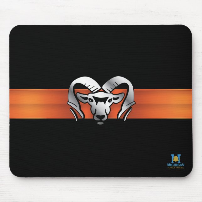 Rockford Rams #8 Mousepad (Vorne)