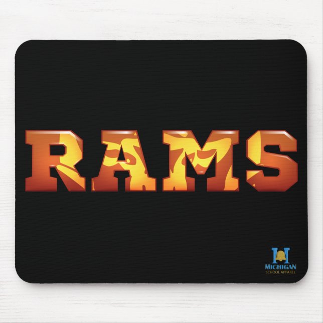 Rockford Rams Mousepad (Vorne)