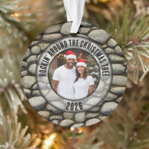 Rockgarten "Rockin' Around the Christmas Tree" Ornament
