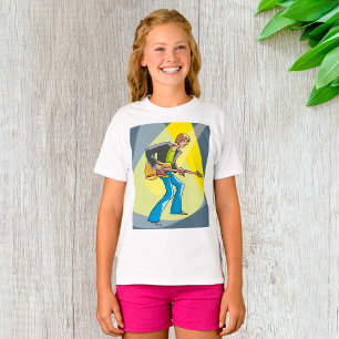 Rockgitarrist 70er Style Musiker T-Shirt