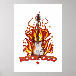 Rockgott Poster