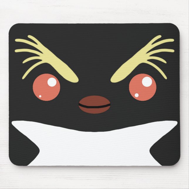 Rockhopper Pinguin-Mausunterlage Mousepad (Vorne)