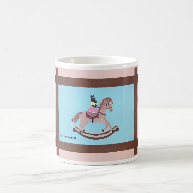 ROCKHORSE SCOTTIE KAFFEETASSE (Mittel)