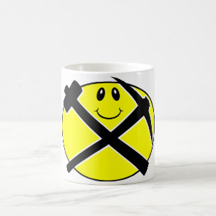 Rockhound lächelnder Gesichts-Trinkbehälter Kaffeetasse