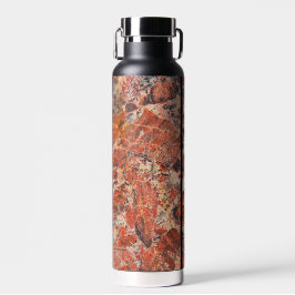 Rockhound Orange Jasper Stone Muster Trinkflasche