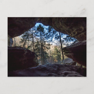 Rockhouse, Hocking Hills Staat Park, Ohio Postkarte