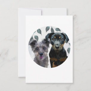 Rockie und Lyla Gesichter .75 Zoll Aufkleber Einladung