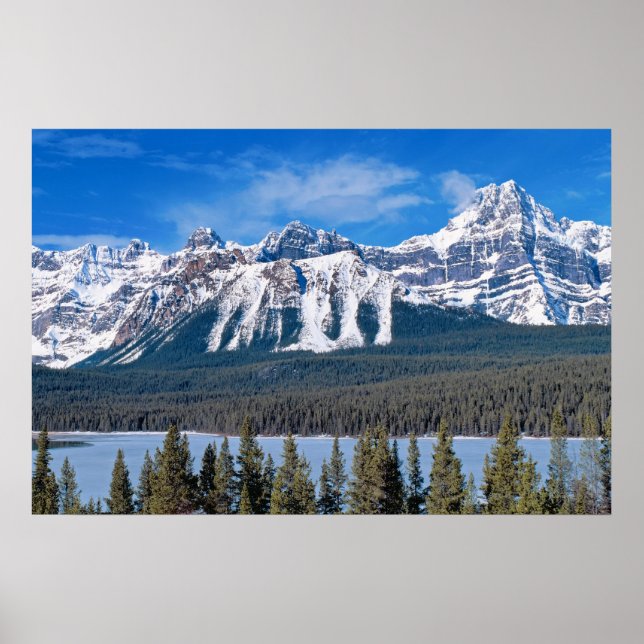Rockies Mountains Poster (Vorne)