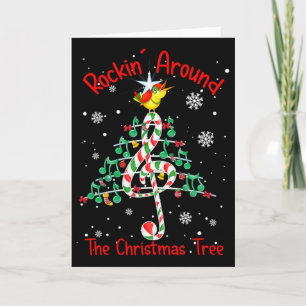 Rockin' Around The Christmas Tree Noten Musik Karte