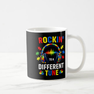 Rockin auf eine andere Melodie Autistisch Autismus Kaffeetasse