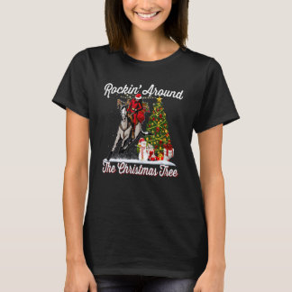 Rockin autour de l'arbre de Noël T-shirt Funny Pèr