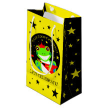 Rockin' Birthday Tree Frog mit Red Guitar