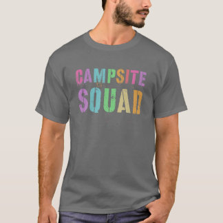 Rockin' CAMPSITE SQUAD Summer Counselor Teacher Te T-Shirt