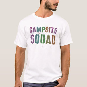 Rockin' CAMPSITE SQUAD Summer Counselor Teacher Te T-Shirt