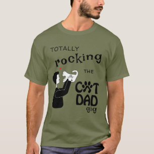 Rockin' Cat Vater T-Shirt