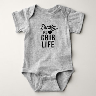 Rockin der Krippen-Leben-lustige Musik-Baby-T - Baby Strampler
