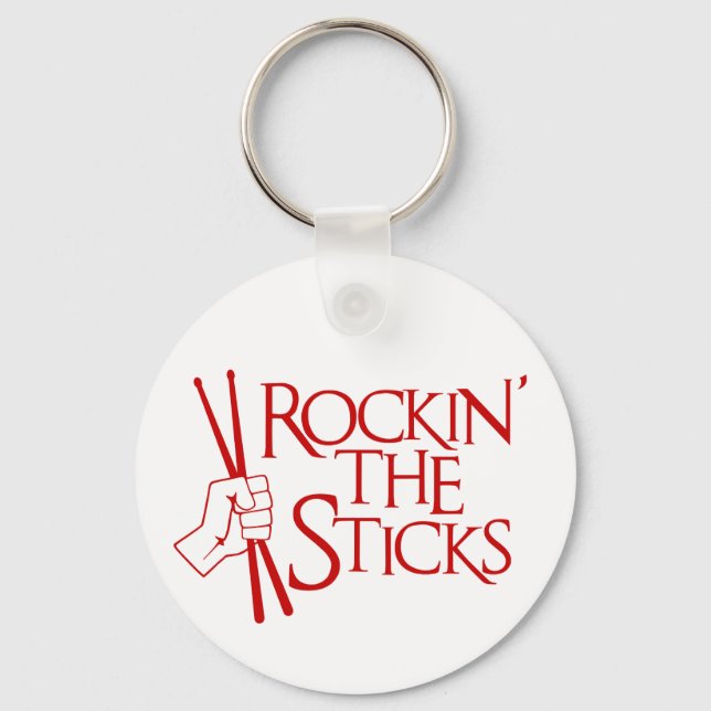 ROCKIN" DIE STICKEN SCHLÜSSELANHÄNGER (Vorderseite)
