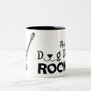 Rockin' Dog Dad Tasse