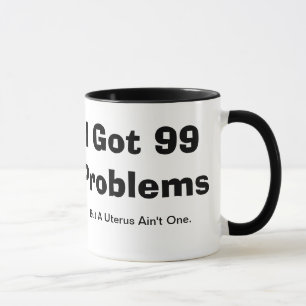 Rockin eine Hysterektomie Tasse