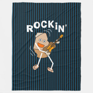 Rockin' Guitar Fleecedecke