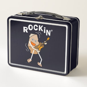 Rockin' Guitar Metall Brotdose