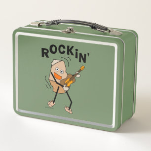 Rockin' Guitar Metall Brotdose